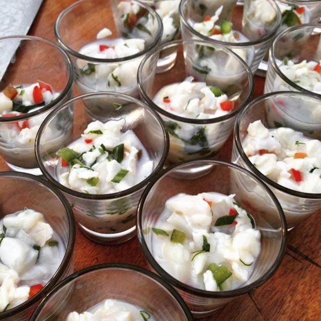 Ceviche de ostiones