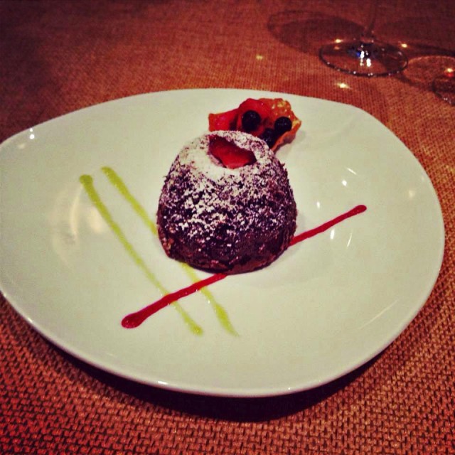 Coulant con berries